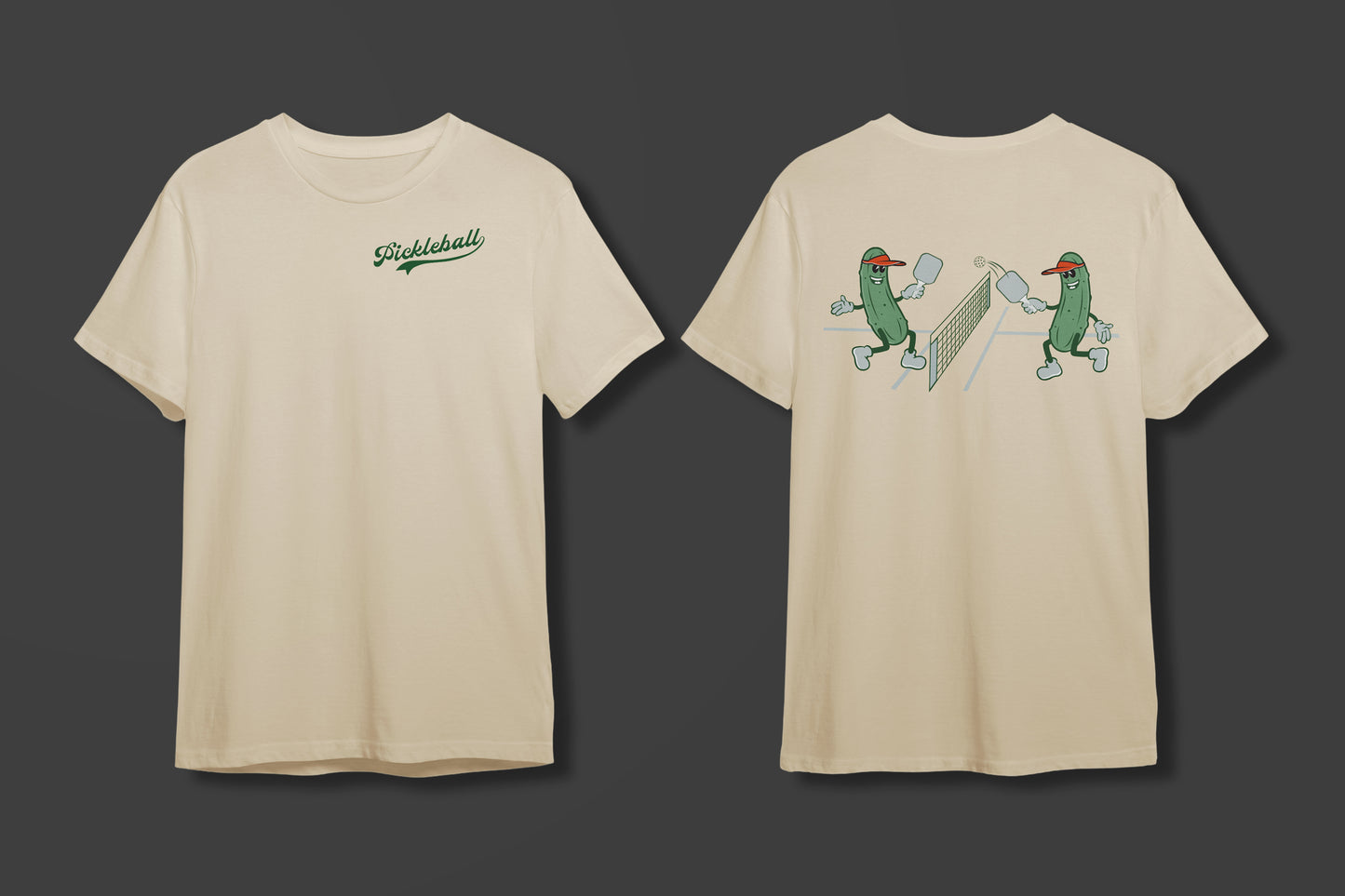 Realistic Pickles Playing Tee