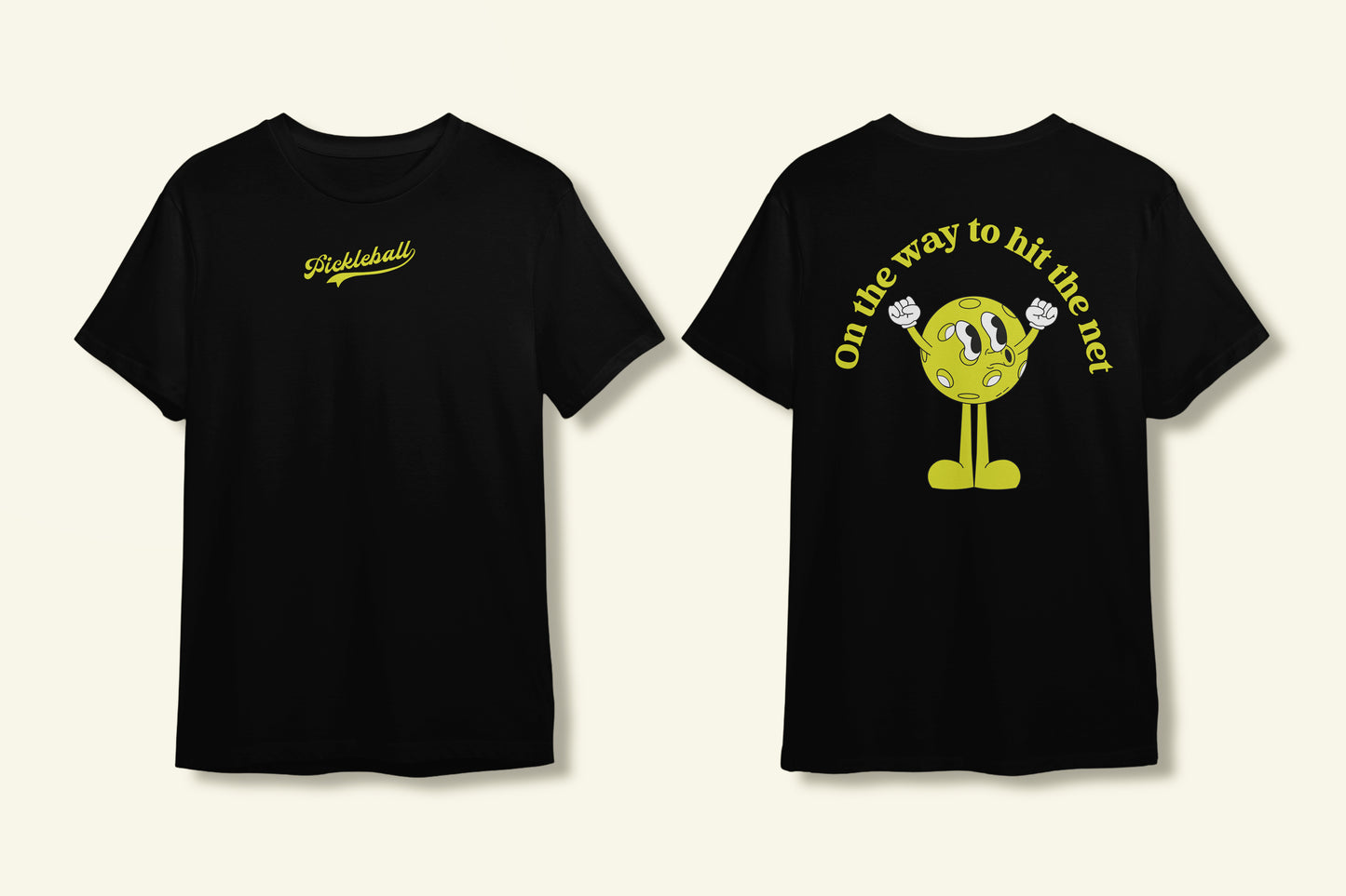 On the Way to Hit the Net Tee