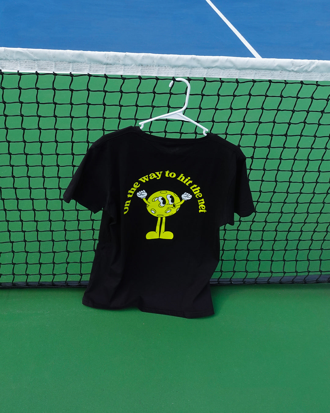 On the Way to Hit the Net Tee