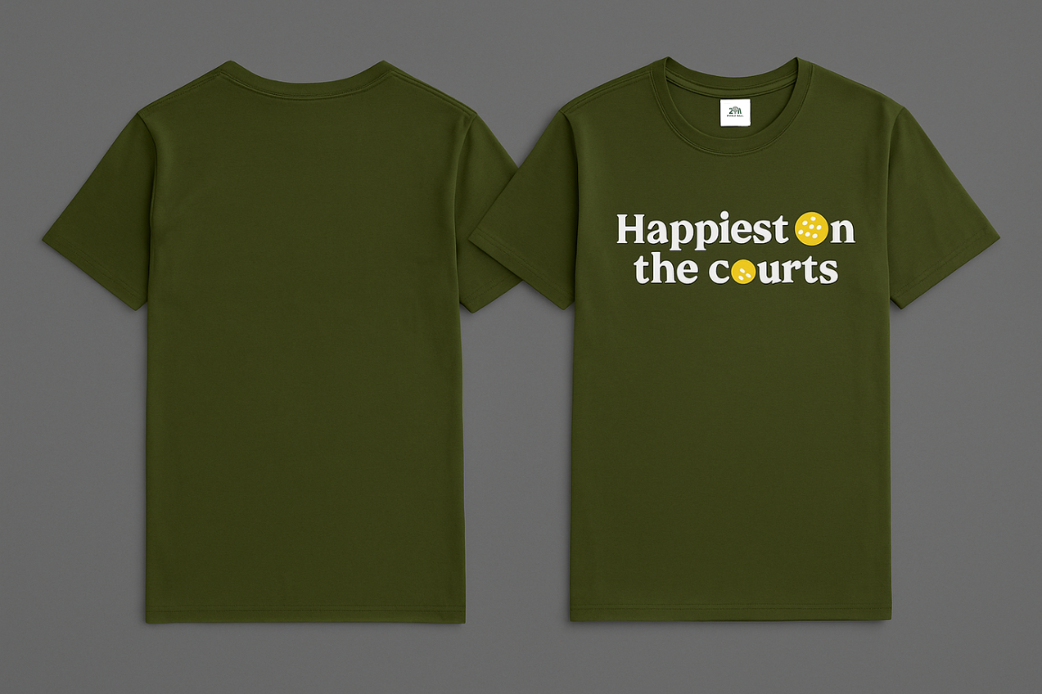 Happiest on the Courts Tee